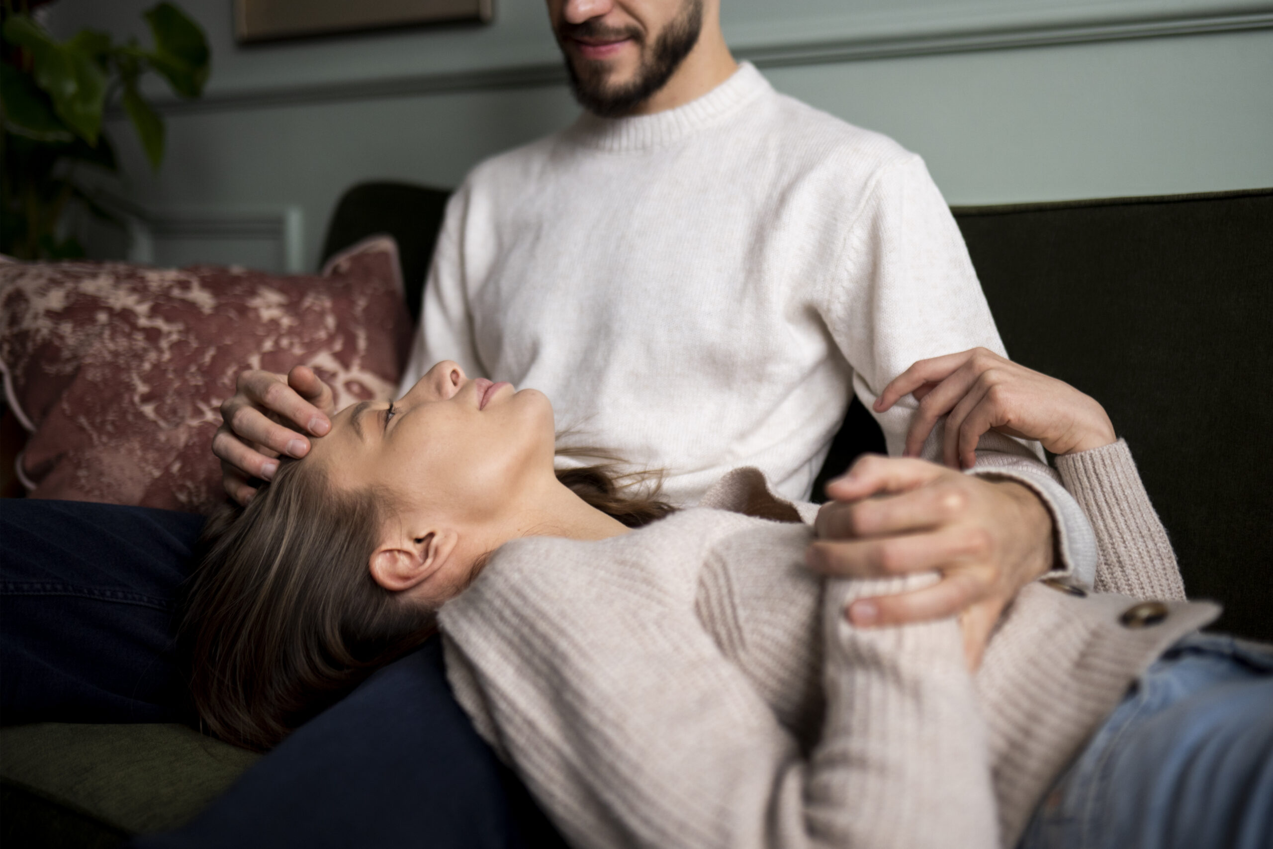 Couple Enjoying Their Intimacy Moments Scaled